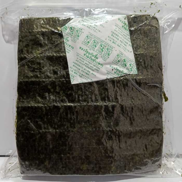 

KIMONO SEAWEED 100 SHEETS | NORI IMPORT HALAL ISI 100 LEMBAR HALAL/BPOM
