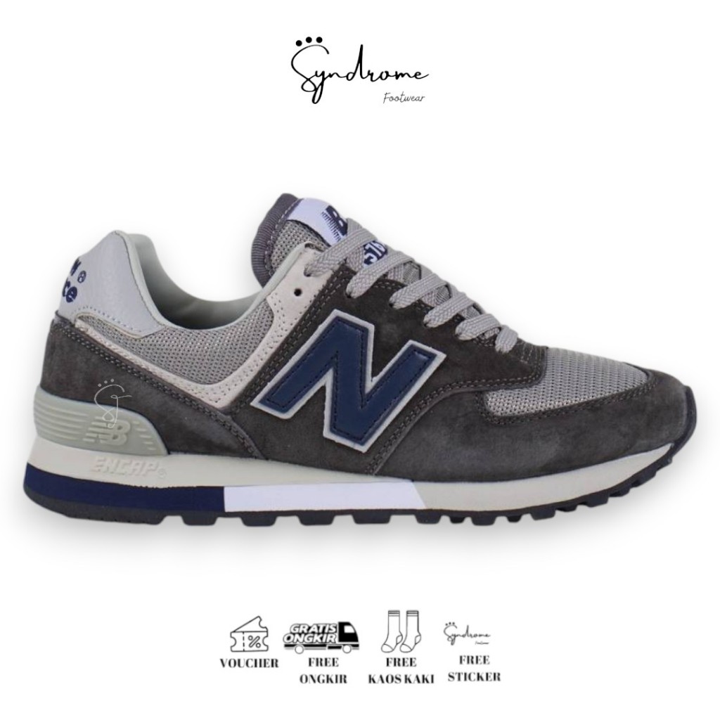 NEW BALANCE 576 OG 30TH ANNIVERSARY PACK GREY ORIGINAL BNIB FULL TAG SUEDE LEATHER SEPATU NB PRIA