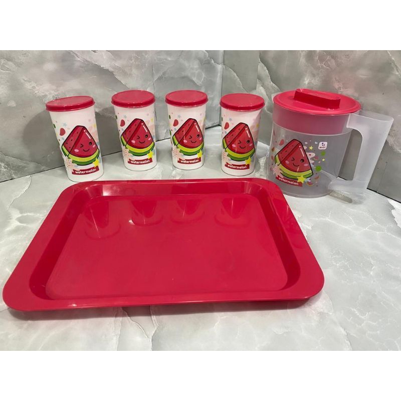 TEKO SET NAMPAN WATERMELON