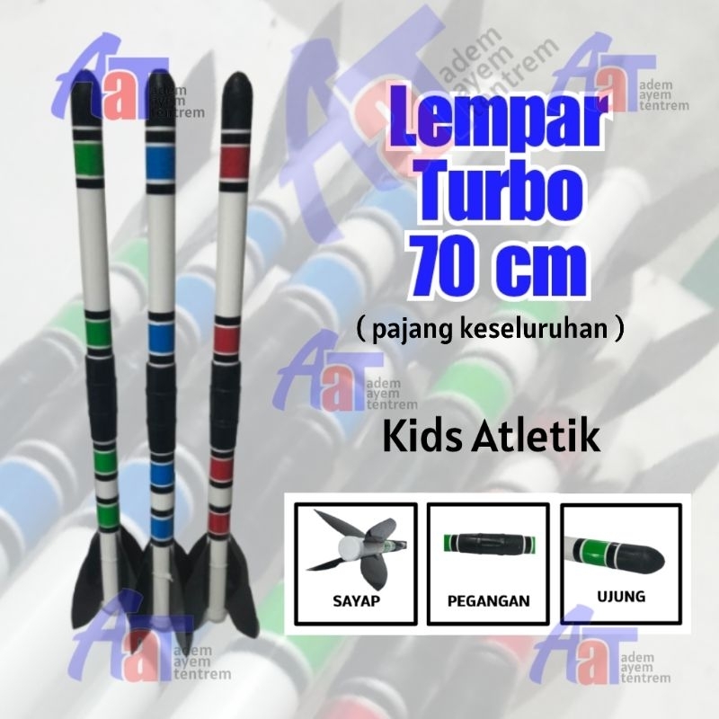 LEMPAR TURBO KIDS ATLETIK 70 CM