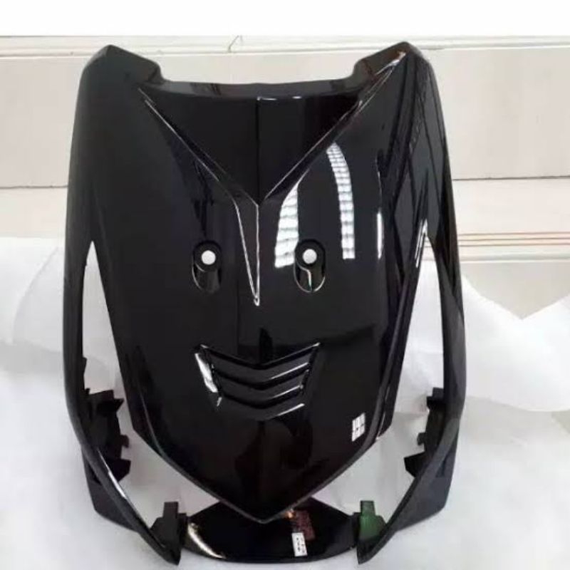 Cover Depan Hitam BeAT Karburator Panel Reflektor 64301-KVY-960FMB