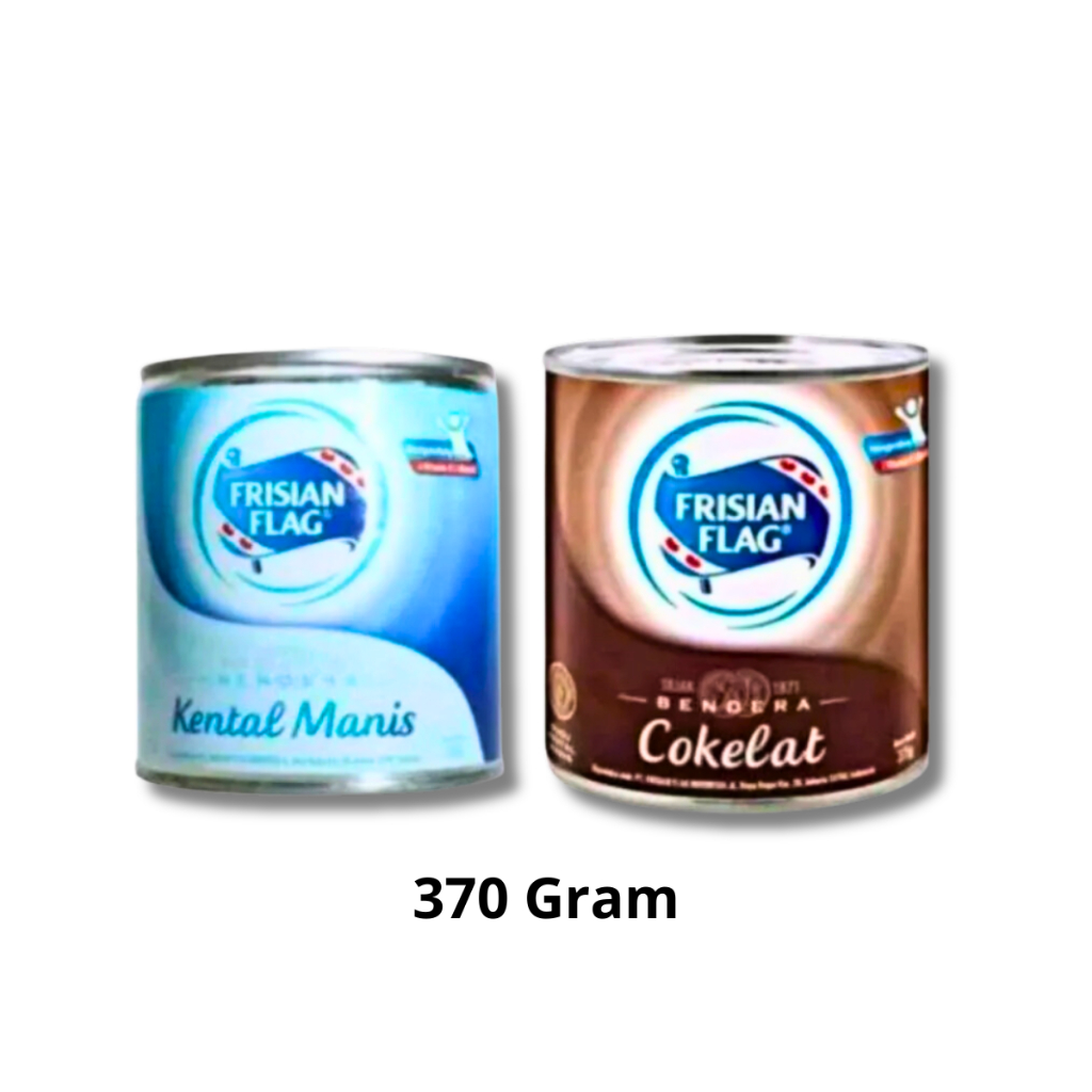 

Frisian Flag Susu Kental Manis 370gr Putih Dan Cokelat