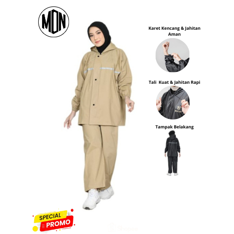 JAS HUJAN,RAINCOAT Pria Wanita ANTI REMBES BY MDN RAINCOAT