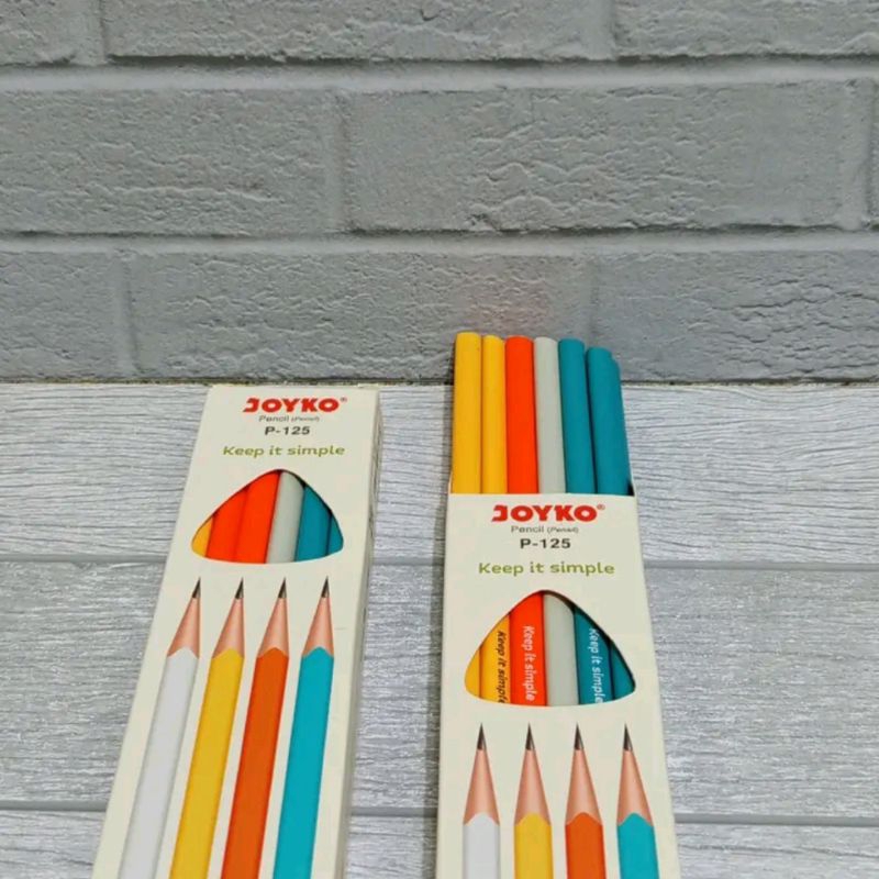

pensil 2B joyko P-125 isi 12pcs