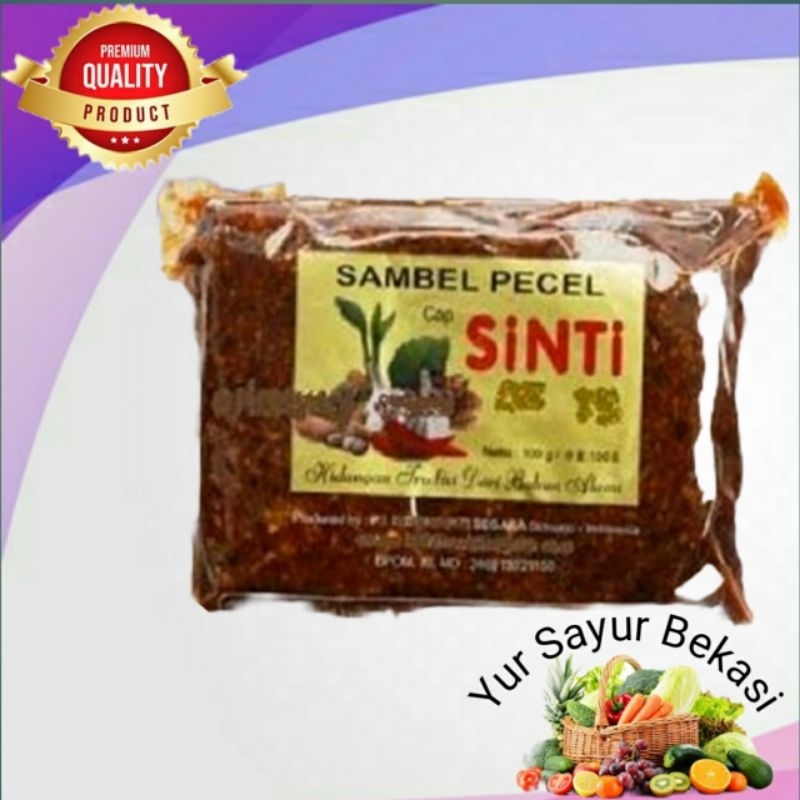 

Bumbu Pecel Sinti 100gr