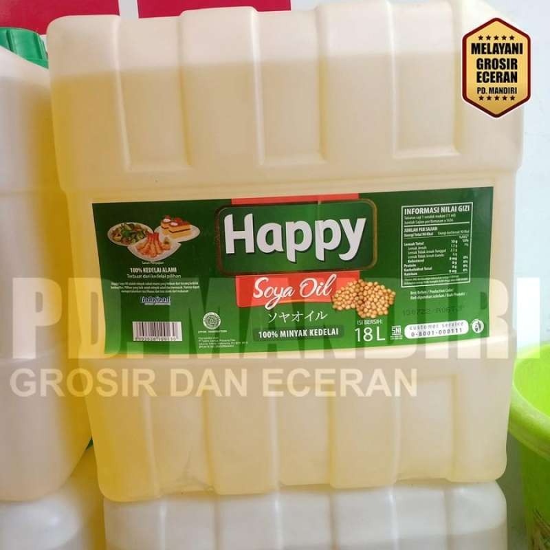 

happy soya oil 18 liter