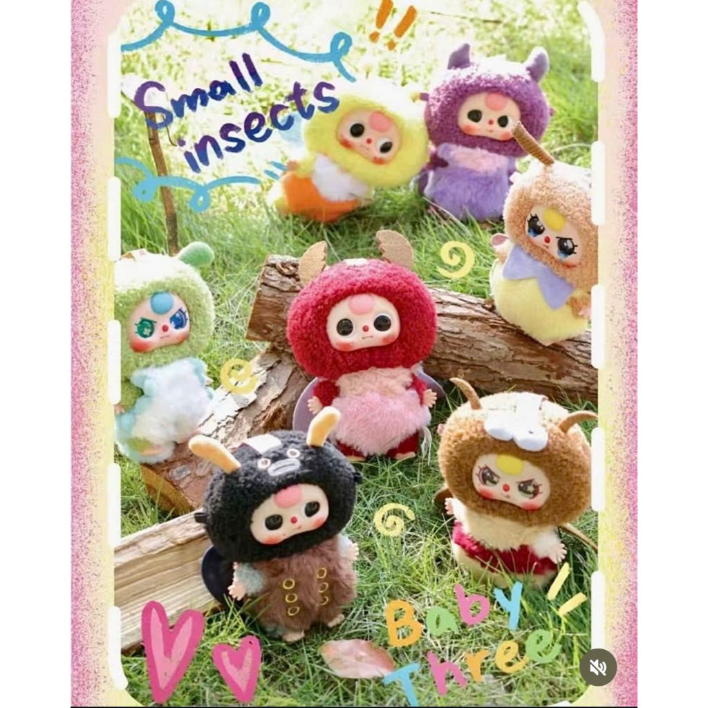 READY 1000% ORI BABY THREE ELF Plush Doll  [FIRSTHAND IMPORT]