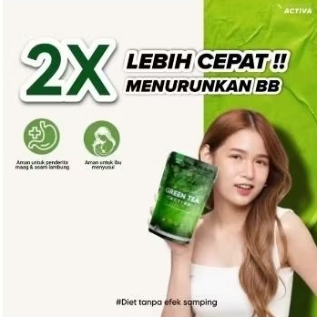 

DETOX PELUNTUR LEMAK GREEN TEA ACTIVA