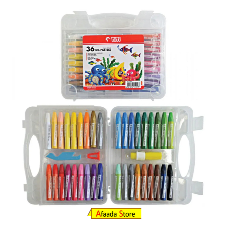 

CRAYON OIL PASTEL TITI 36 WARNA / Crayon TITI 36 OiL PASTELS