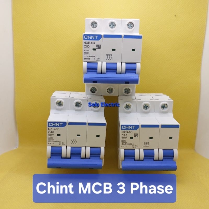 MCB 3 Phase Chint MCB Chint 3phase