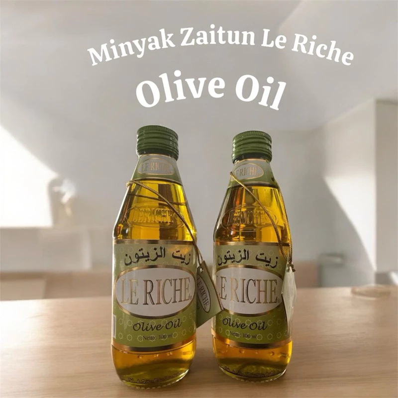 

Minyak Zaitun Le Riche | Minyak Zaitun Extra Virgin Olive Oil 300ml Perasan Pertama 100% Asli