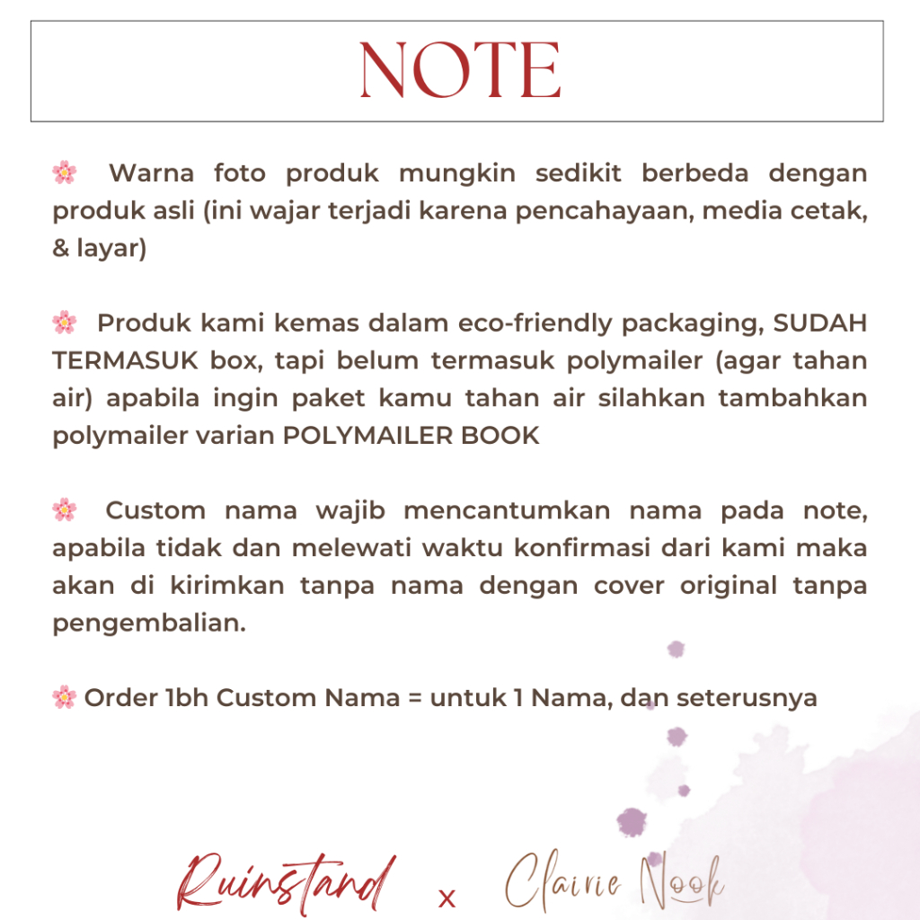 

Yearly Planner 2025 - Jurnal - Diary Planner Clairie Nook