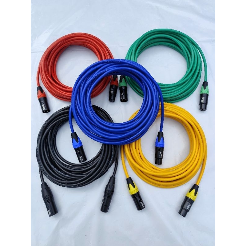 kabel mic / microphone XLR male to female kabel Makita L2T-2S