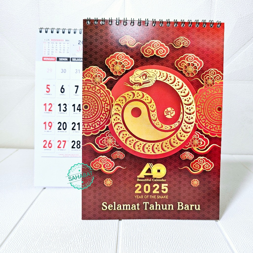 

KALENDER MEJA KERJA AO TAHUN 2025 TERBARU AO701 DAN AO702