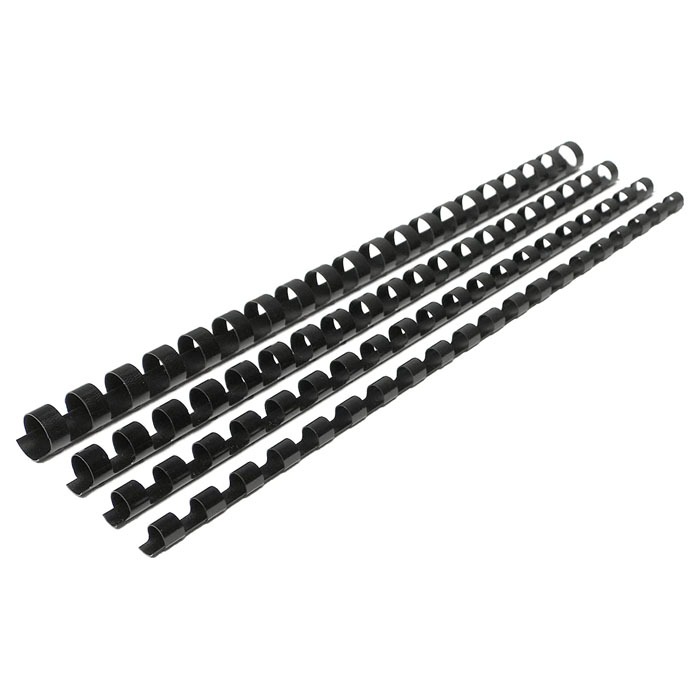 

RING BINDER PLASTIK SPIRAL 8MM NEWMARK 5/16 INC LOOSE LEAF NOTEBOOK BINDING HITAM