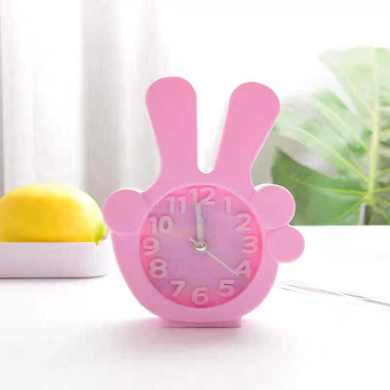 Jam Weker Alarm bunyi Beep bentuk Jari Tangan Jam Meja Alarm Karakter