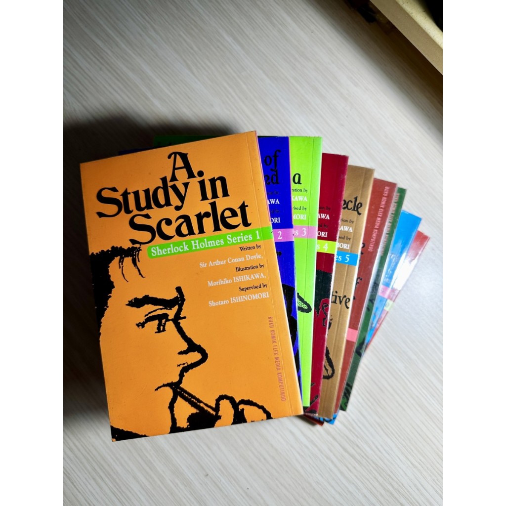 Komik Sherlock Holmes Vol. 1-9 Komik Elex Media Komputindo