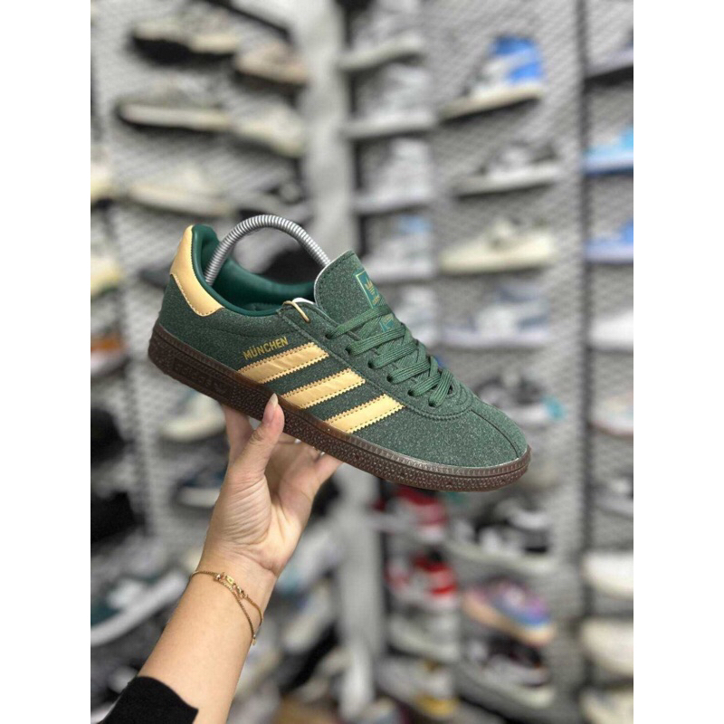 Adidas Munchen Green Oxyde / Hazy Beige