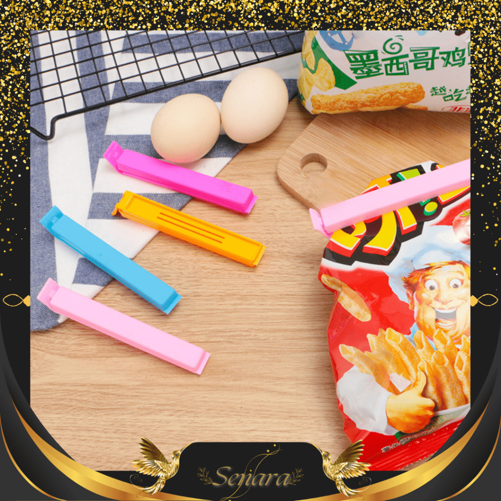 SENARA Klip Kemasan Besar Snack / Klip Penjepit Plastik Serbaguna / PENJEPIT KEMASAN SNACK / PENJEPI