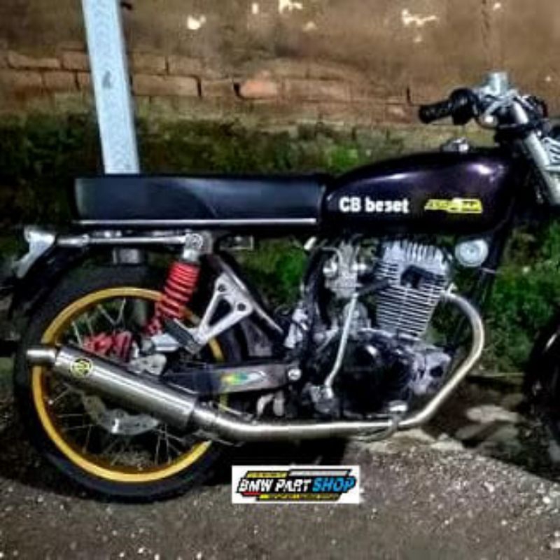 (COD) Knalpot racing PEKAJAMAN motor CB GL TIGER MEGAPRO