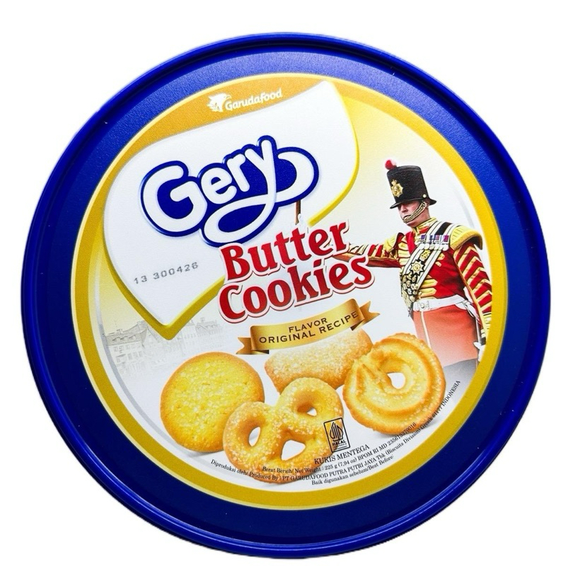 

GERY BUTTER COOKIES 225 GR Biskuit Kering Cemilan