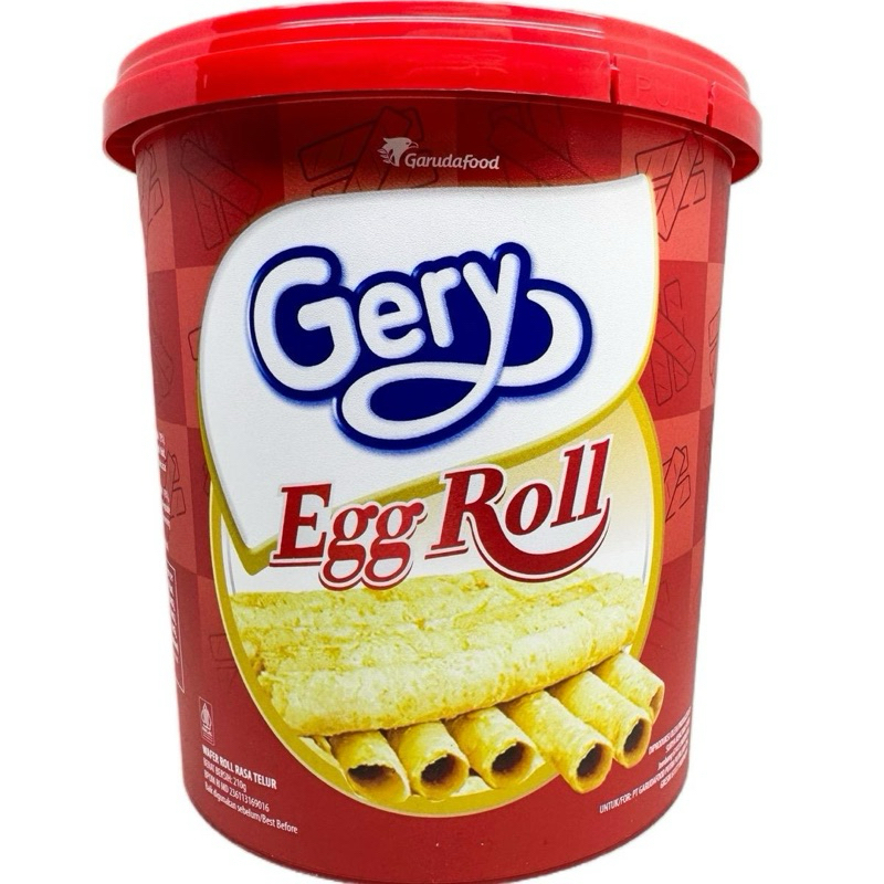 

GERY EGG ROLL 210 GR Snack Cemilan Biskuit