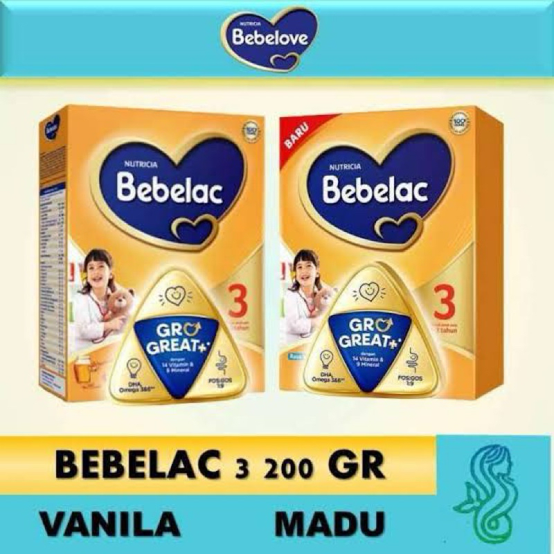 

BEBELAC 3 VANILLA/MADU 200GR