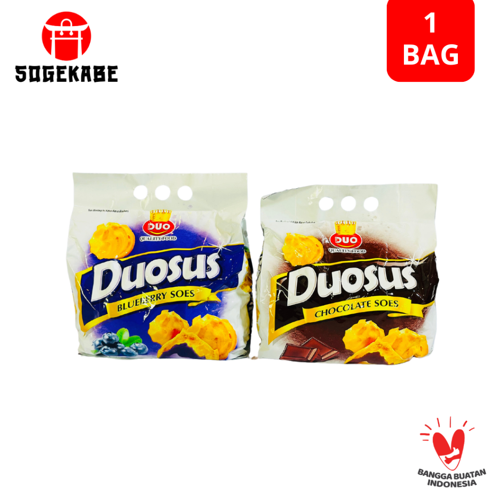 

Duosus Pouch - Soes Kering - Snack Soes - Jajan Sus - 500 Gr