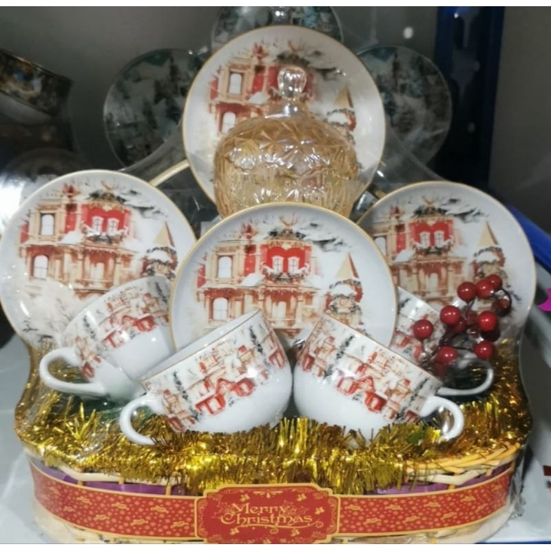 

PARCEL NATAL GELAS TOPLES KRISTAL CHRISTMAS EDITION PREMIUM KACA HAMPERS PARSEL KADO TERLARIS