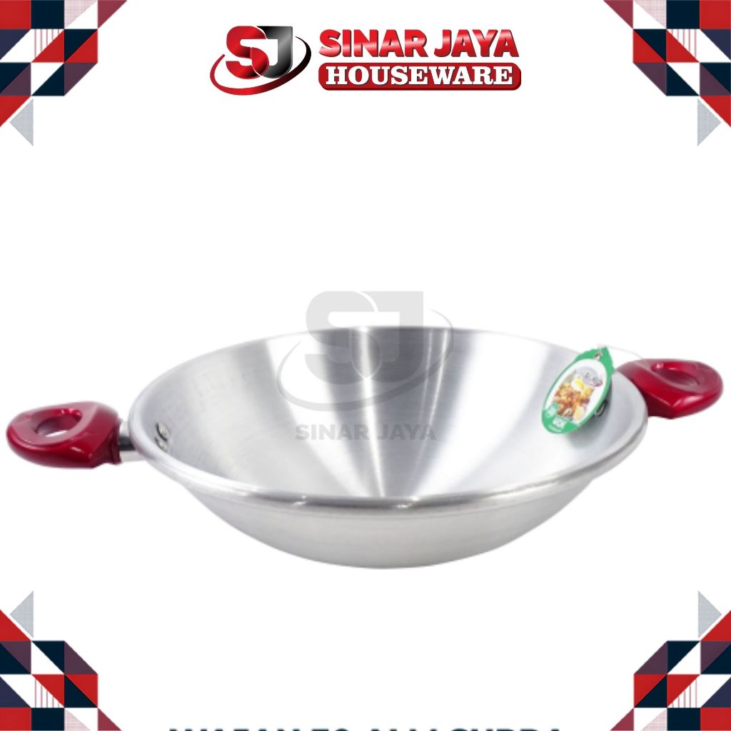 Wajan Penggoreng/Wajan Masak/Wajan 30 Alumunium Supra