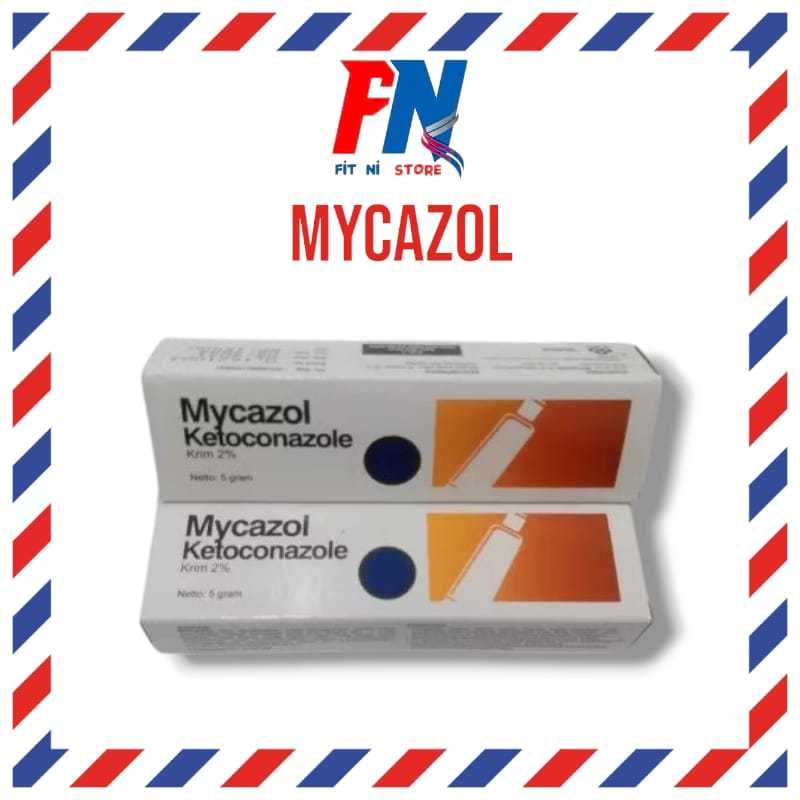 Mycazol Krim-Ketoconazole 5gr Salep Jamur EXP PANJANG