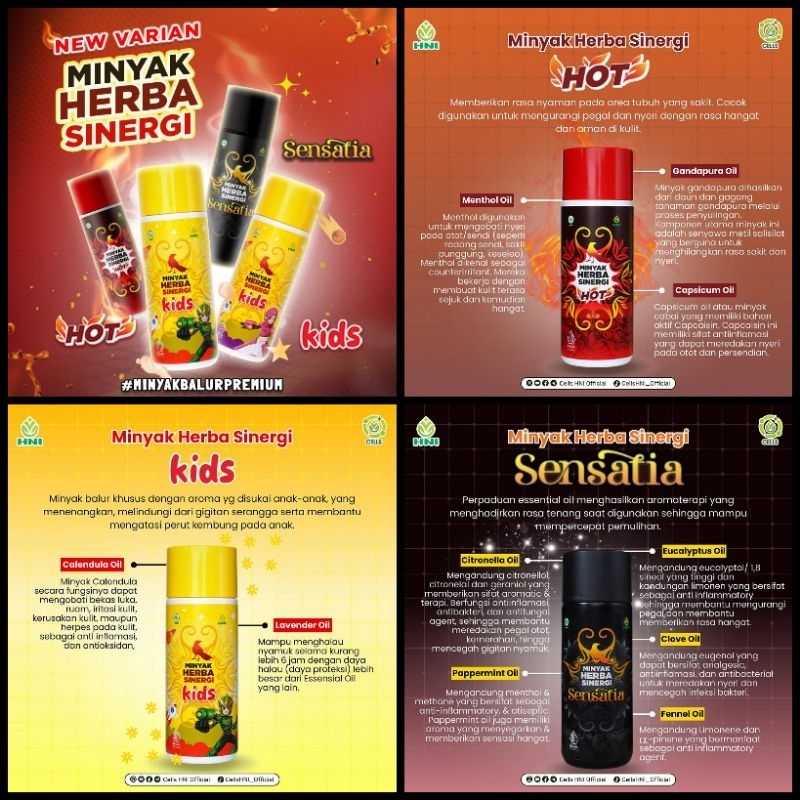 Minyak Herba Sinergi HNI, MHS HNI