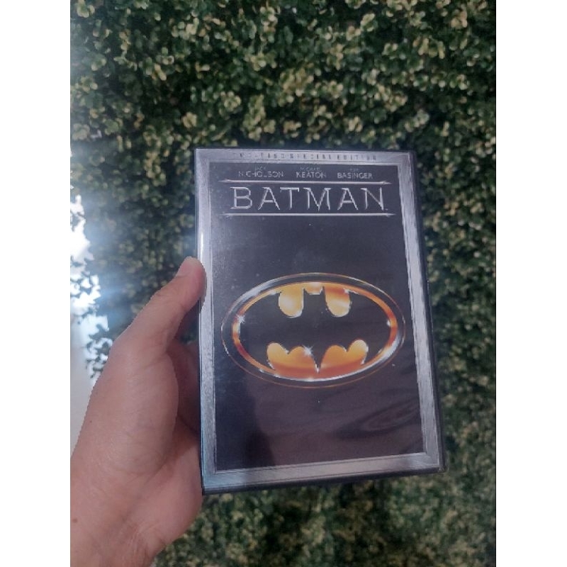 dvd original preloved Batman 1989 Tim Burton Michael Keaton Jack Nicholson 2 disc