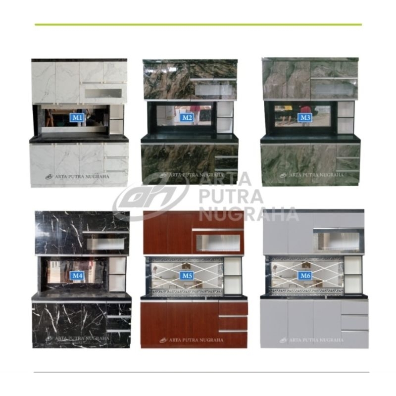 Lemari sayur dan piring 4 pintu / Lemari rak piring / Lemari sayur 4 pintu full HPL / Rak piring kit