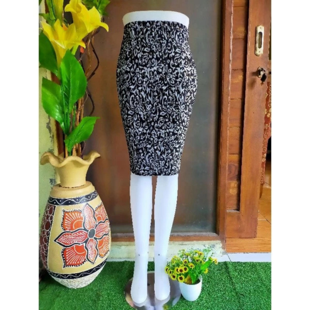 ROK PLISKET MOTIF BATIK TANGGUNG CONGKLANG WIRU SPAN MURAH PREMIUM BETIS TERLARIS DEWASA REMAJA SPAN