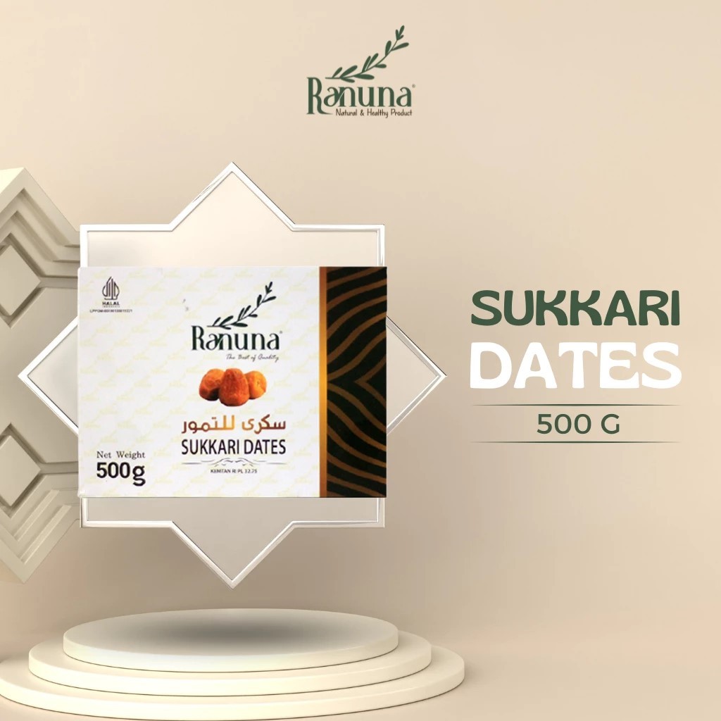 

Kurma Sukkari RANUNNA 500GR