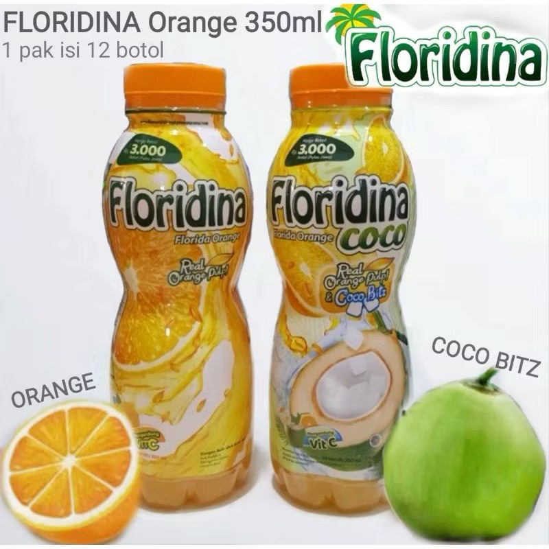 

FLORIDINA BOTOL 350ML 1 dus isi 12pcs