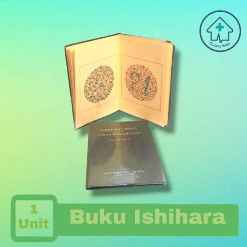 Buku Ishihara  Buku Tes Buta Warna Isihara ishihara 14 plate