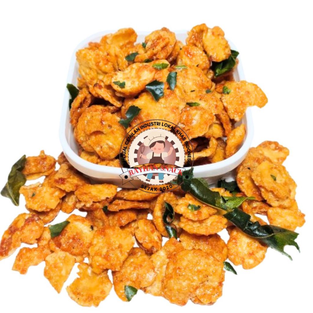 

Emping Melinjo , Emping Thailand Pedas Manis Daun Jeruk Enak Best Seller