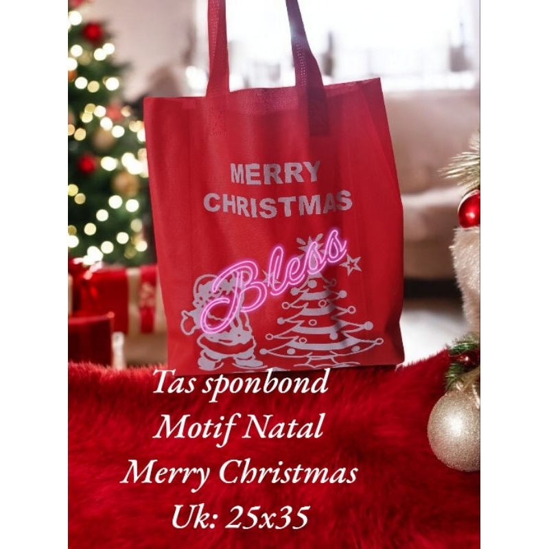 

Tas Natal / Tas Merry Christmas, u: 25x35, @pak12lbr