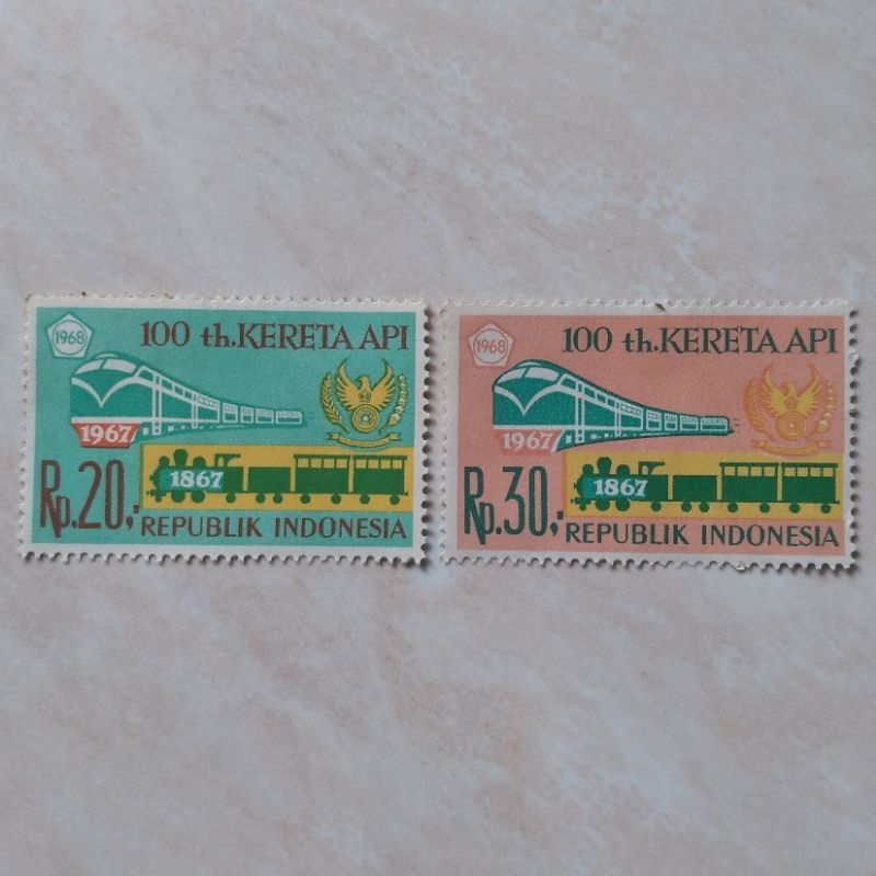 

Perangko Prangko Kuno Set Lengkap Seri 100 Tahun Kereta Api 1968 Mint - YN2075