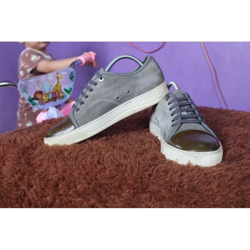 Sepatu sport casual" Lanvin size tunggal 5 tanam " Made in portugal. Kualitas material mantul no 39 