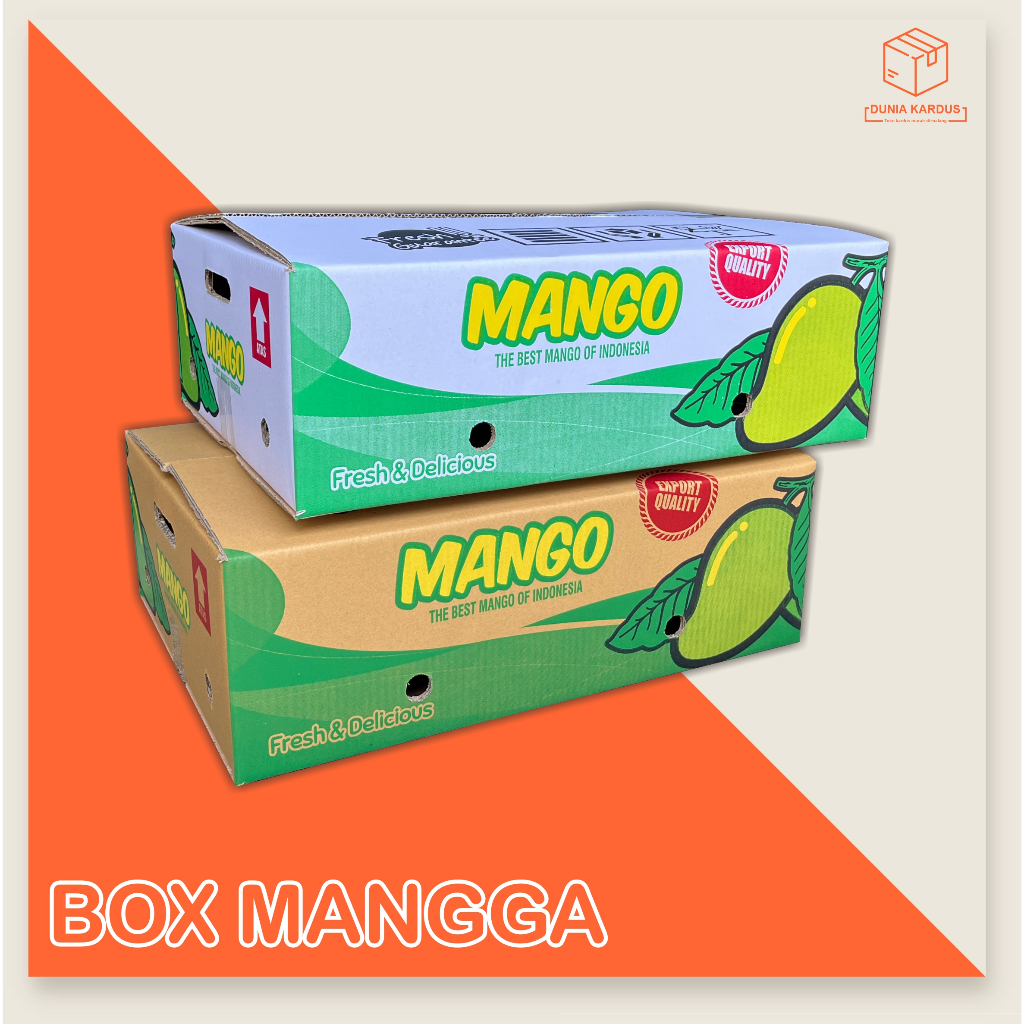 

box mangga isi 24 10 kg + sekat | 51x34x16 cm /box mango/box mangga/box buah/kardusbuah/kardusmangga/boxmangga