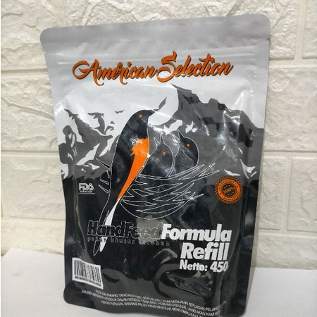 American selection handfeed voer ams lolohan untuk anakkan burung murai batu dan lolohan burung pema