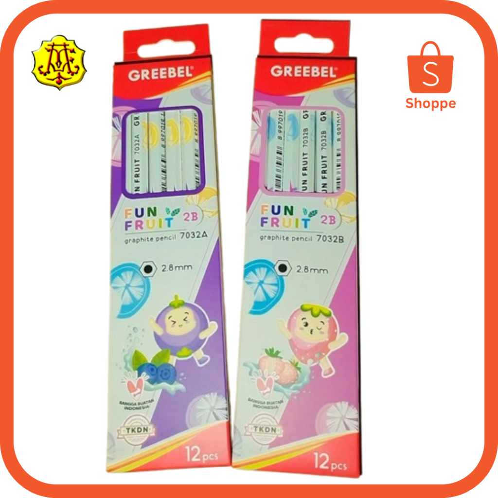 

PENSIL 2B GREEBEL 7032A FUN FRUTY