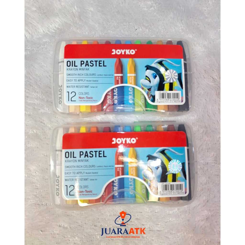 

Oil Pastel Joyko 12 Warna