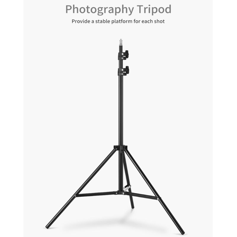 Tripod Kamera Multifungsi Untuk Smartphone holder dan Studio Light 1.9M