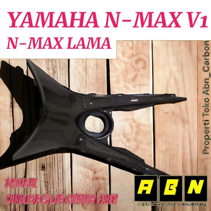 Underseat Nmax Lama Karbon Kevlar karbon Fiber Dek Tengah Nmax lama Karbon Kevlar Karbon Fiber Cover