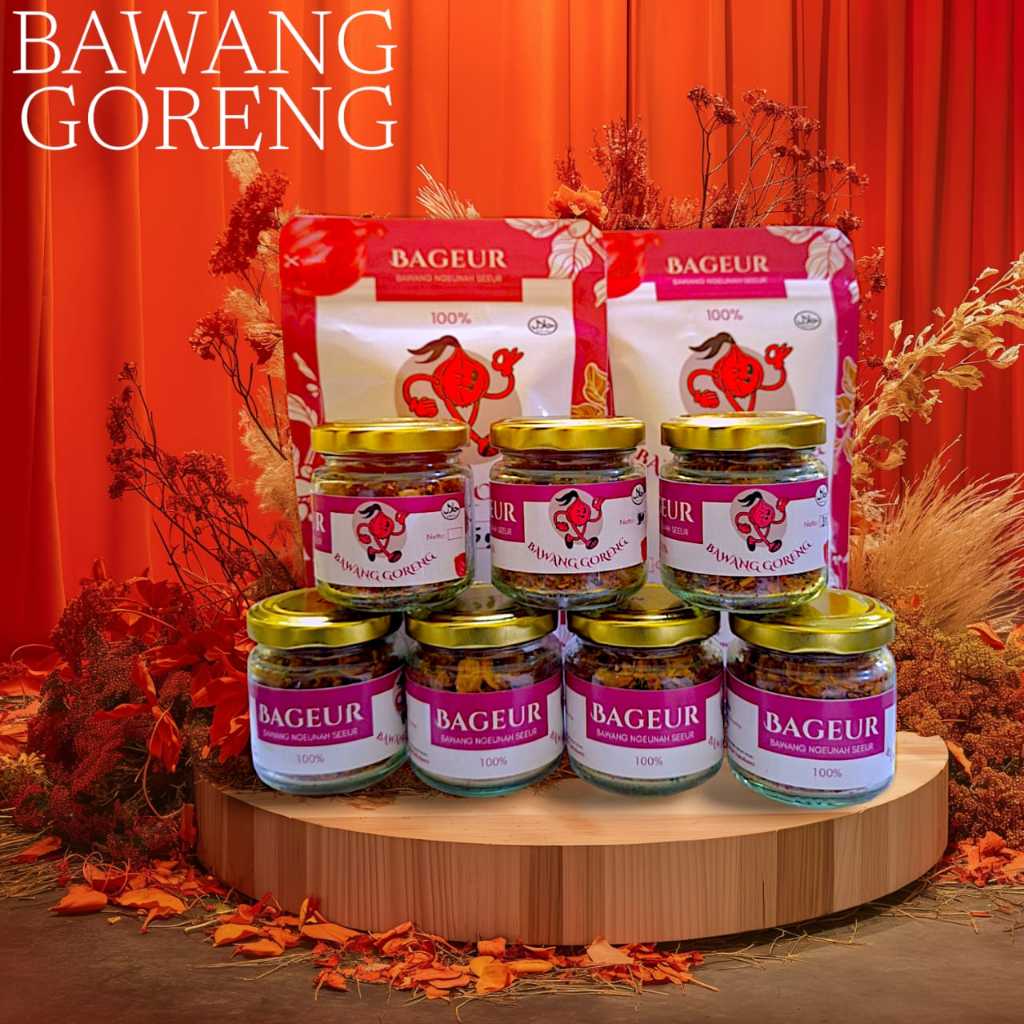 

BAGEUR - Bawang Merah Goreng Gurih Renyah Asli PREMIUM