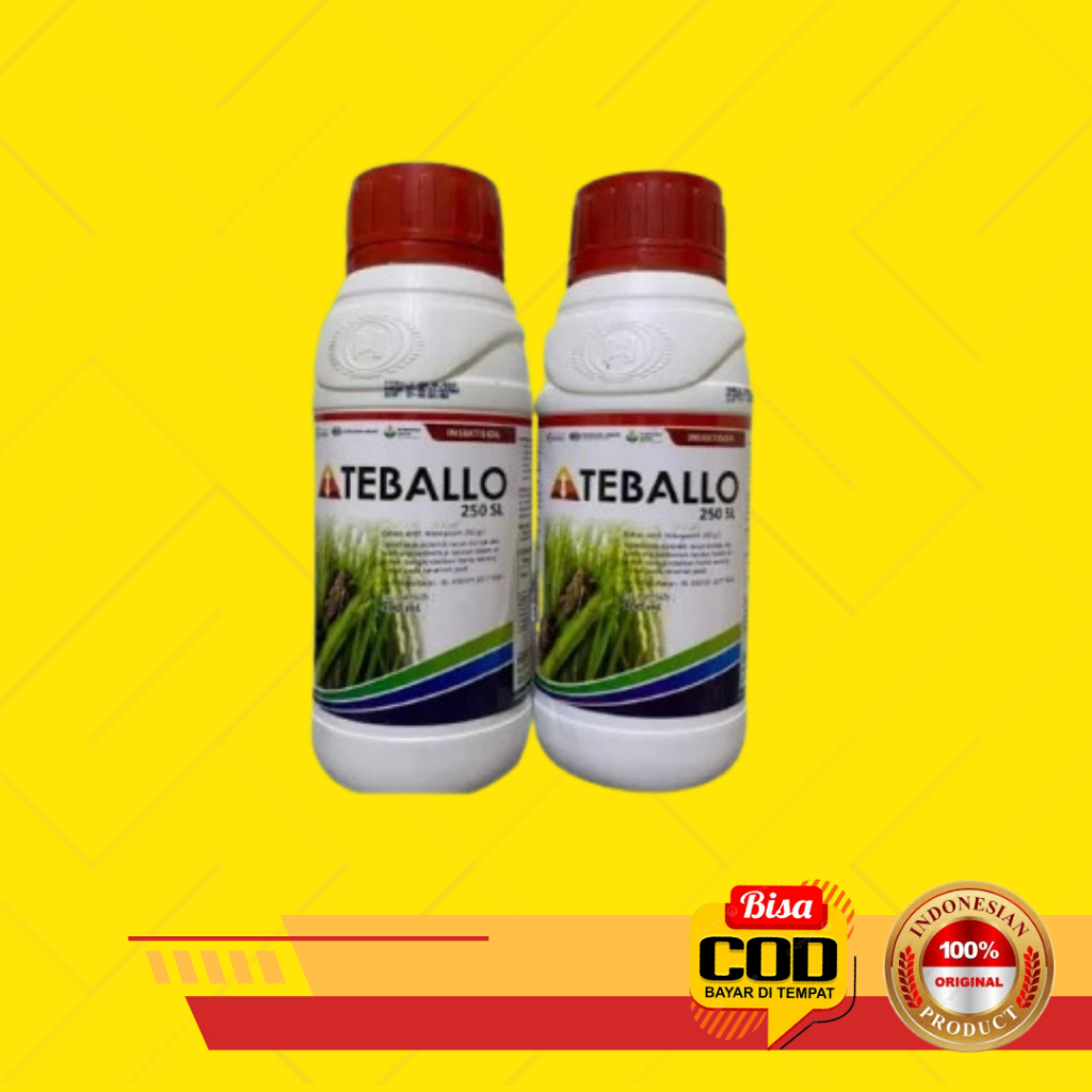 Teballo 400 ML Insektisida Hama Wereng Padi Insektisida Teballo Sistemik Racun Kontak & Lambung Pemb